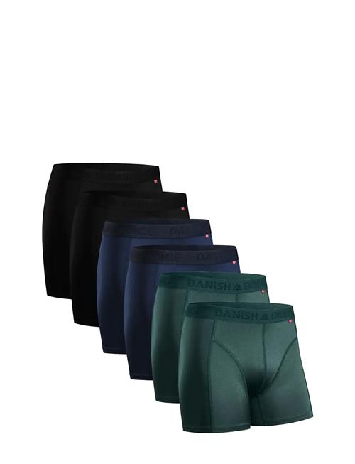 Sports Trunks 6 Pack Danish Endurance Patterned