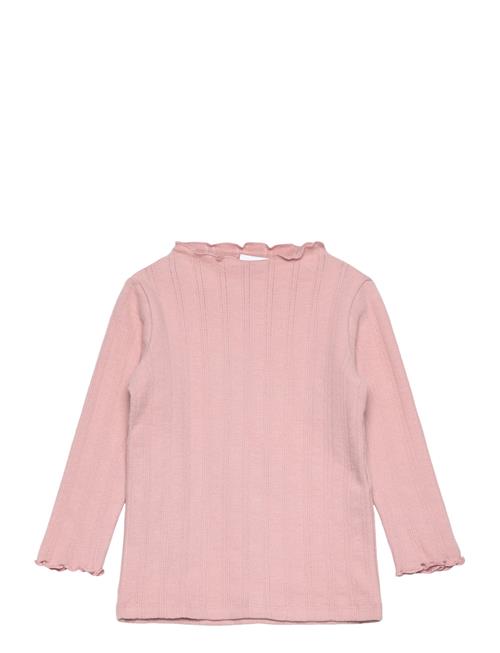 Se Nmfraria Ls Slim Top Name It Pink ved Booztlet