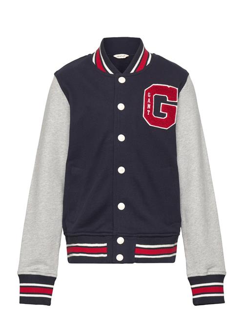 Gant Varsity Sweat Jacket GANT Patterned