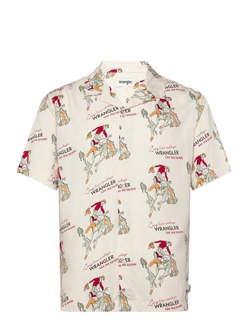 Ss Resort Shirt Wrangler Cream