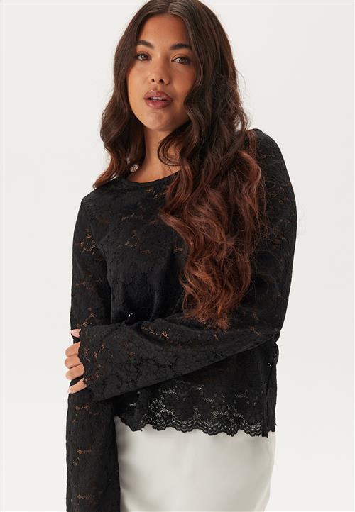 BUBBLEROOM Long Sleeve Lace Top