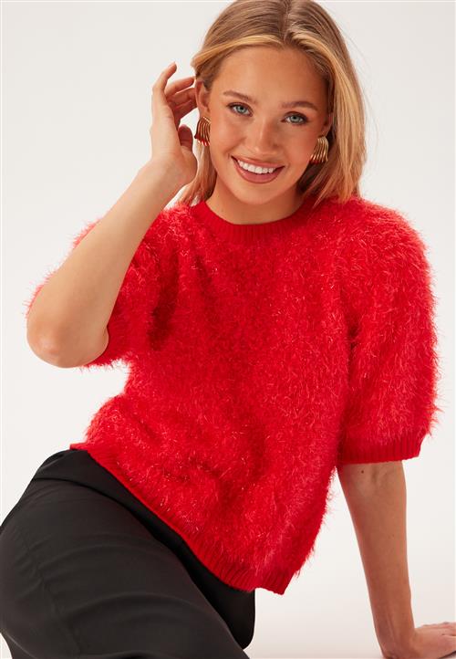 Pieces PCFee SS O-Neck Knit Top