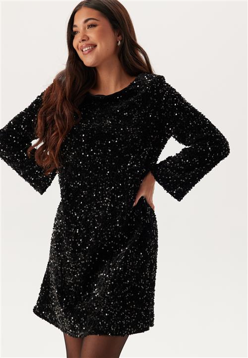 VILA Viaria L/S O-NECK OPEN BACK DR