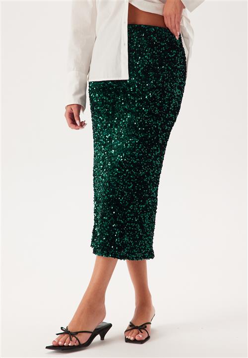 VILA Vifaith Hw Midi Sequin Skirt