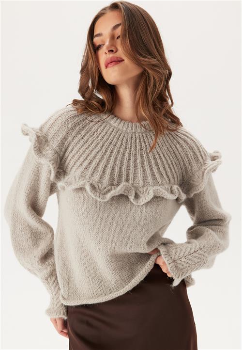Pieces Pcrikka Ls Oneck Knit