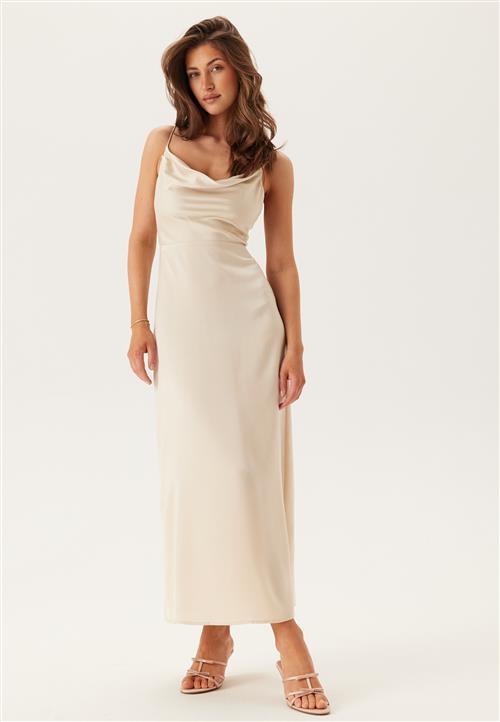 Bubbleroom Occasion Waterfall Satin Ankle dress