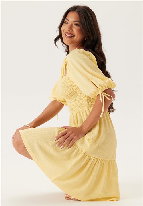 BUBBLEROOM Smock Short Dress