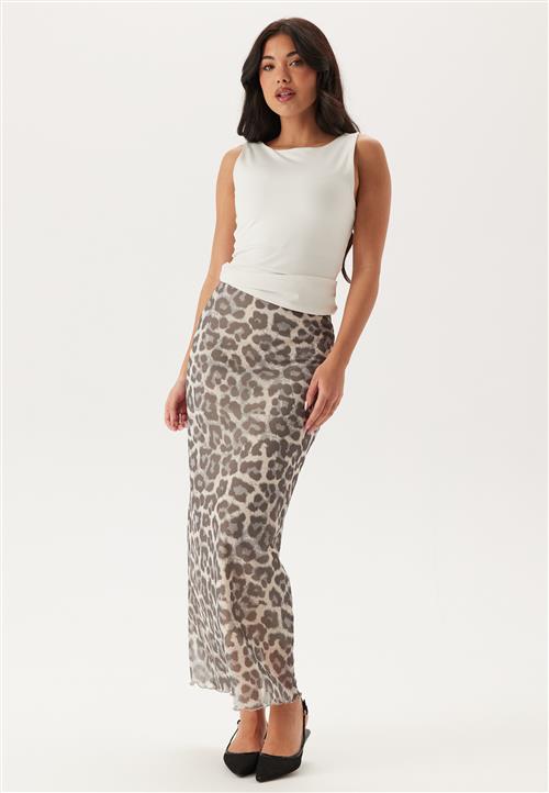BUBBLEROOM Mesh Maxi Skirt