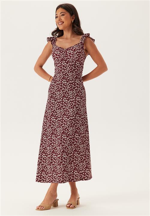 BUBBLEROOM Frill Maxi Dress