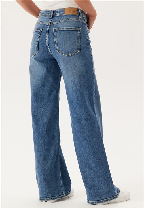 Se BUBBLEROOM High Wide Jeans ved Bubbleroom