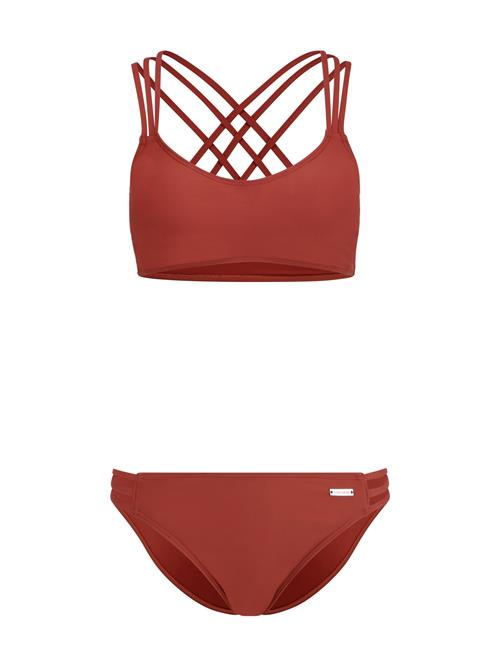 Se Bruno Banani Bikini  brun / mørkerød ved About You