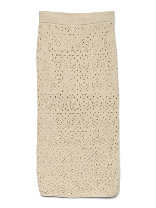 VERO MODA Nederdel 'BERRY'  beige