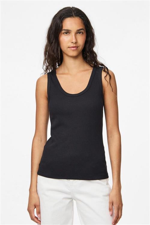 May Tank Top - Black - XS - PIECES
