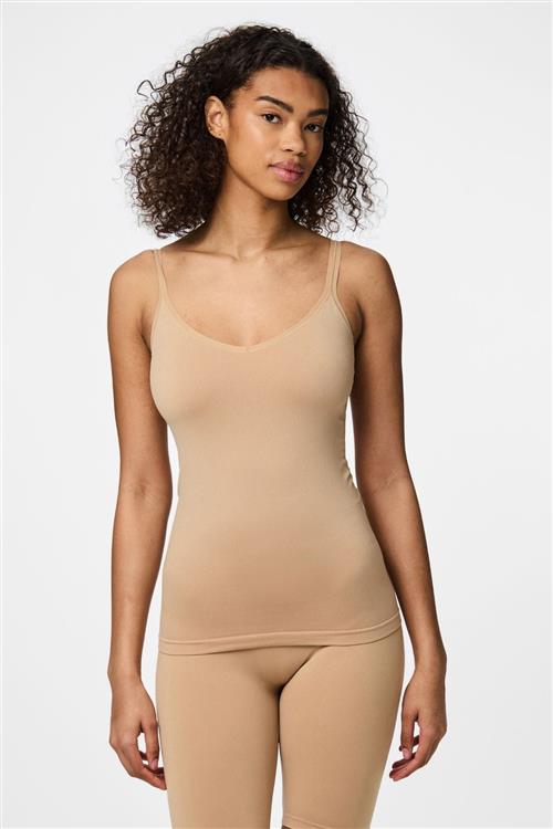 Plain Underwear Top - Nature - S/M - PIECES