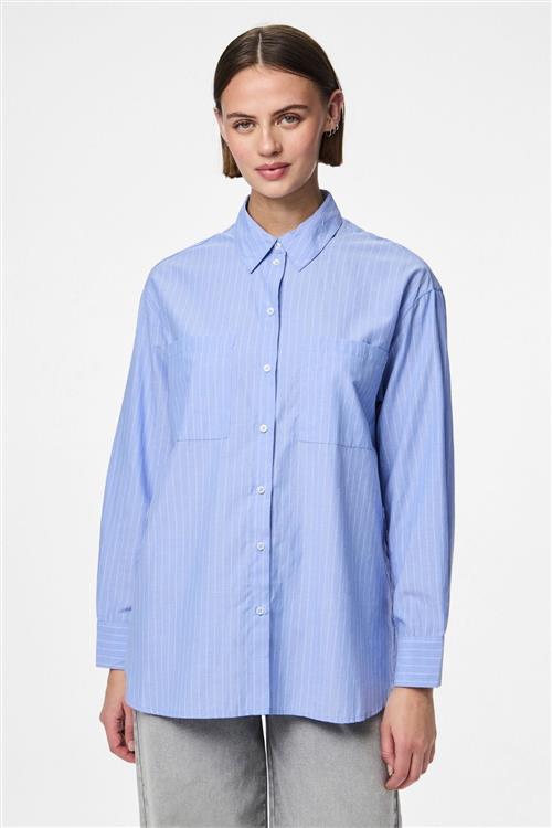 Melia Loose Shirt - Grapemist - XL - PIECES