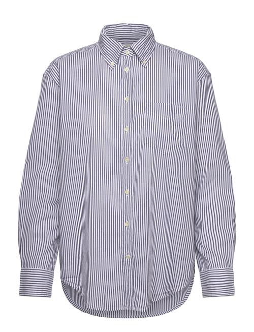 Rel Luxury Oxford Stripe Bd Shirt GANT Blue