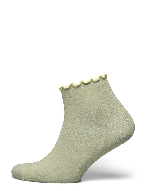 Lis Glitter Short Socks Mp Denmark Green