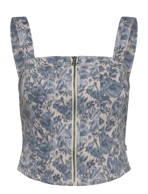 Sculpted Bustier Med Indigo - Worn In Levi's® Blue