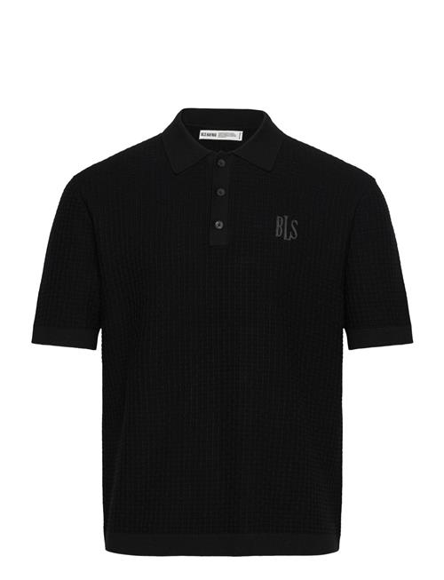Wilkins Knit Polo BLS Hafnia Black