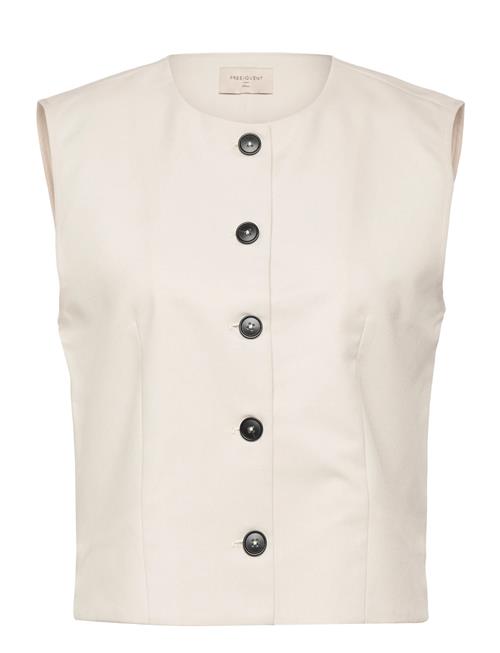 Fqmaeve-Waistcoat FREE/QUENT Cream