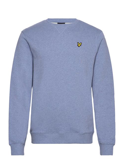 Heathered Crew Neck Sweatshirt Lyle & Scott Blue