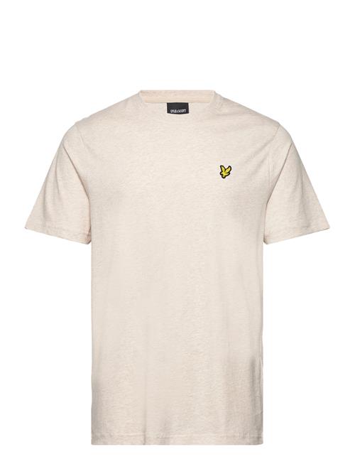 Heather T-Shirt Lyle & Scott Cream