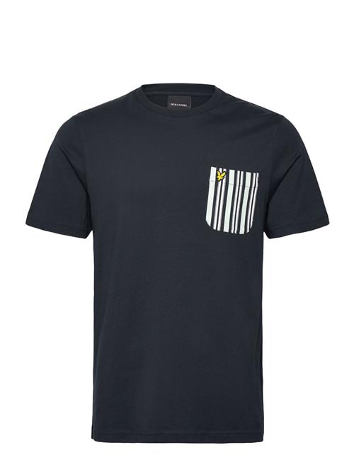Stripe Pocket T-Shirt Lyle & Scott Black