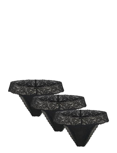 3 Pack Madison Thong Hunkemöller Black