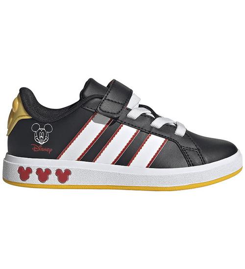 adidas Performance Sko - Grand Court Mickey EL - Cblack/Ftwwht/C