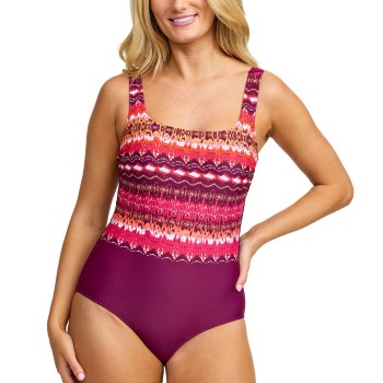 Damella Patricia Swimsuit Rosa Mønster  40 Dame