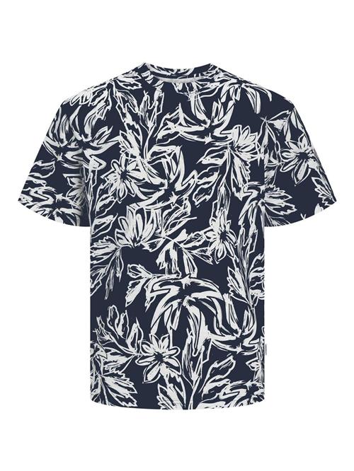 JACK & JONES MINI Shirts 'Lafayette'  marin / hvid