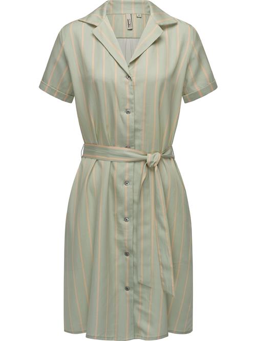 Ragwear Blusekjole  grøn-meleret / fersken