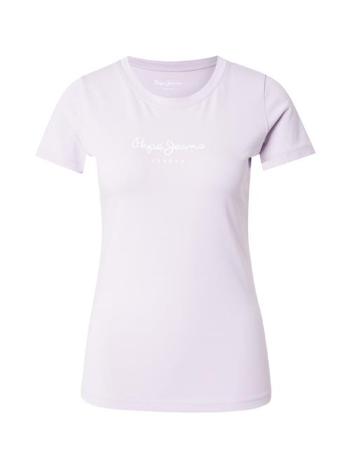 Pepe Jeans Shirts 'New Virginia'  lilla / hvid