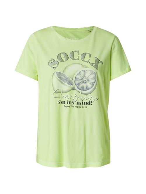 Soccx Shirts  lemon / basalgrå / lysegrøn / sort