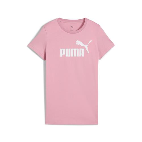 Se PUMA Funktionsbluse 'Ess No. 1'  lyserød / hvid ved About You