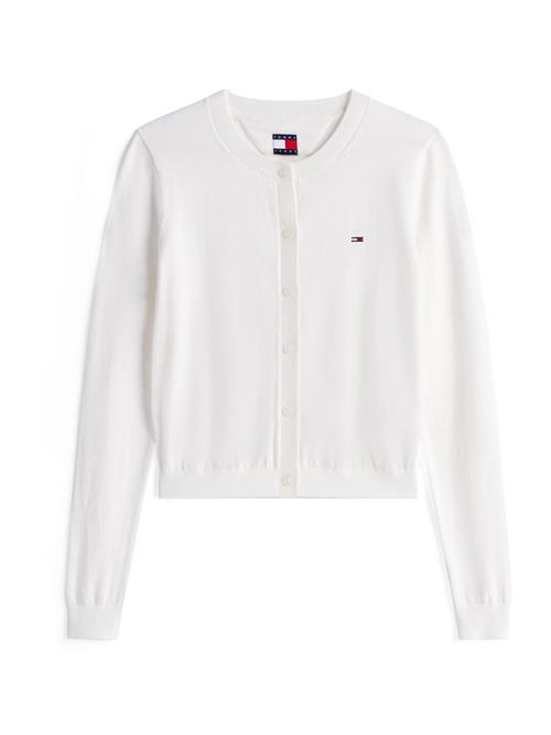 Tommy Jeans Cardigan 'ESSENTIAL'  hvid