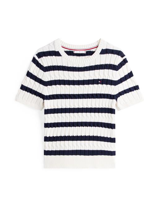 TOMMY HILFIGER Pullover  navy / hvid