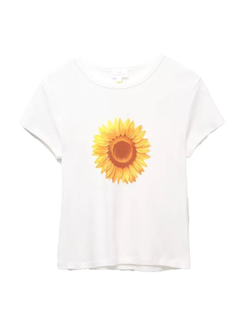 Pull&Bear Shirts  gul / orange / hvid