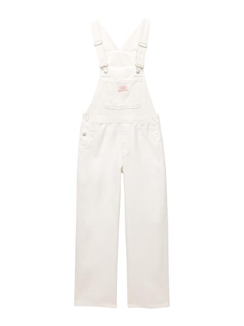 Pull&Bear Overalljeans 'PACIFIC SARDIDNAS'  white denim