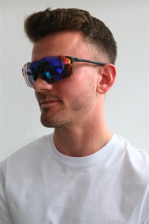 Carter Solbriller - Sort/Blå - TeeShoppen