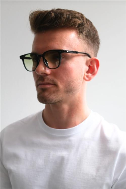 Vincent Solbriller - Sort/Mørkegrå - TeeShoppen