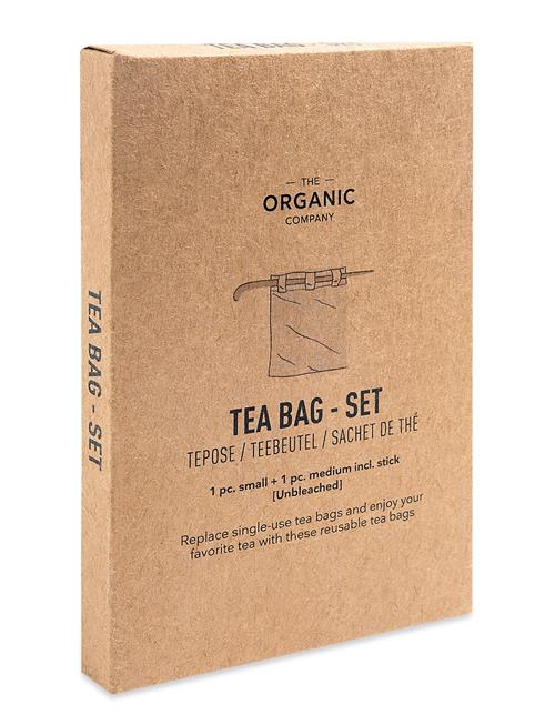Se Tea Bag Set The Organic Company Cream ved Booztlet