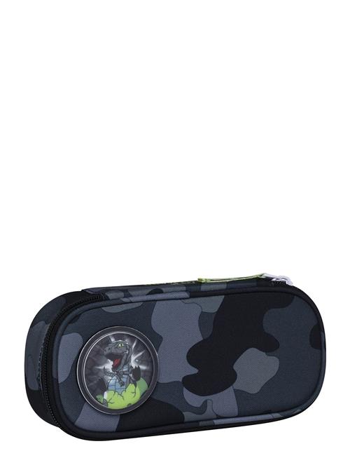 Oval Pencil Case - Camo Rex Beckmann Norway Grey