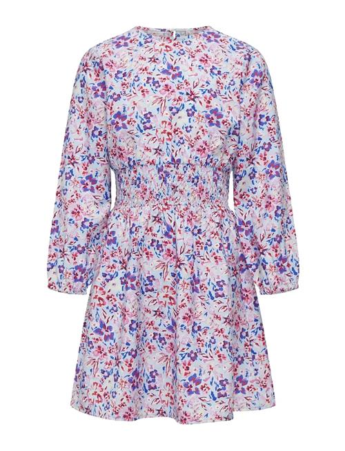 Kogveneda L/S O-Neck Short Dress Ptm Kids Only Patterned