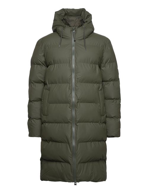 Alta Long Puffer Jacket W3T4 Rains Khaki