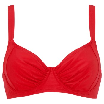 Damella Sophia Basic Underwired Bikini Bra Rød polyester F 40 Dame