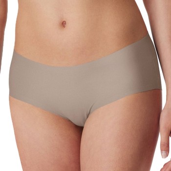 Schiesser Trusser Invisible Cotton Hipster Panty Beige 42 Dame
