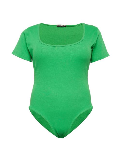 Nasty Gal Plus Shirtbody  grøn