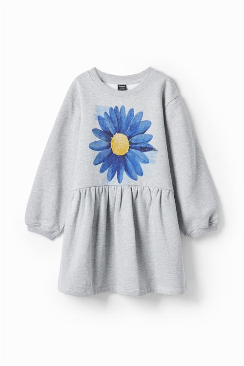 Desigual Kjole  blå / okker / grå / sort