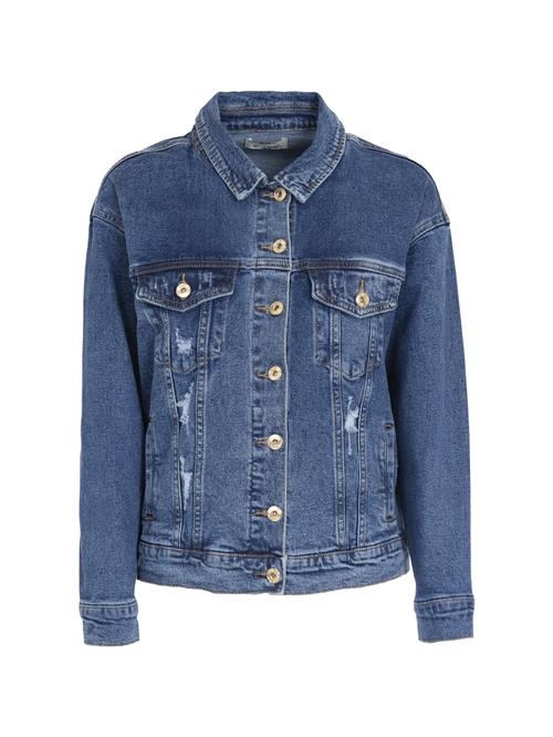 Se Influencer Overgangsjakke  blue denim ved About You
